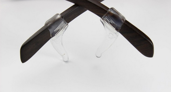 Durchsichtiger Brillenhalter aus Silikon (2 StÃ¼ck)