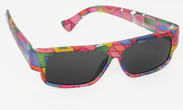 Bunte Kindersonnenbrille