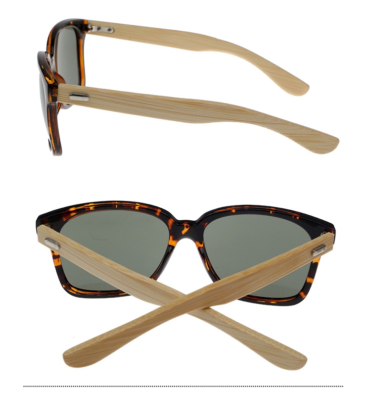 Sonnenbrille mit BambusbÃ¼geln - sunlooper.de - billede 2