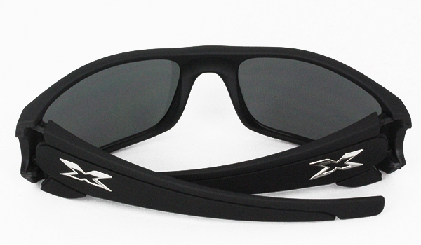 Grobe matt-schwarze Herrensonnenbrille - sunlooper.de - billede 2