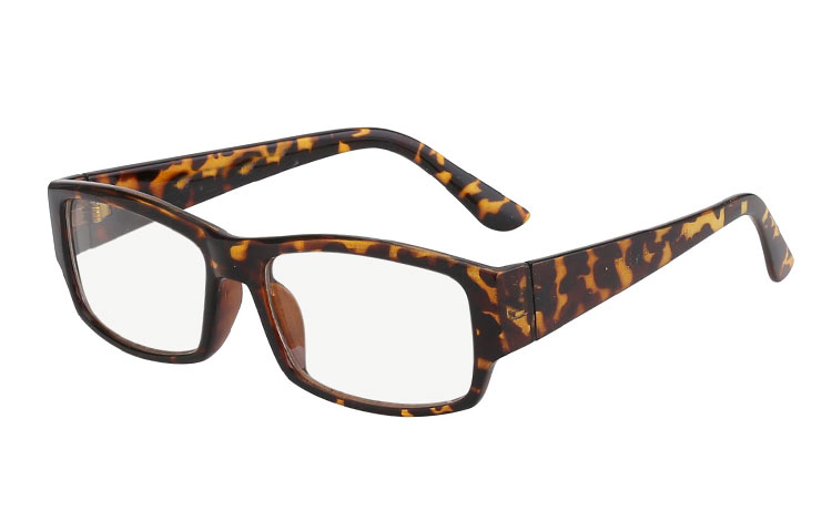 Braune Brille ohne StÃ¤rke