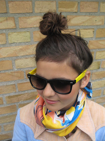 Schwarz-gelbe Wayfarer - sunlooper.de - billede 2