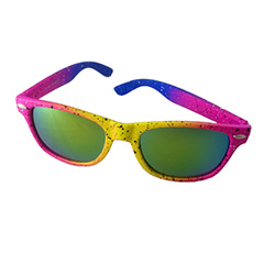 Sonnenbrille im 80er-Neon-Look - Design nr. 3202