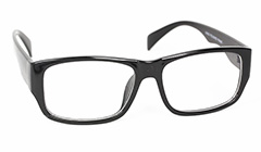 Schwarze, robuste MÃ¤nnersonnenbrille (GlÃ¤ser ohne Korrektur) - Design nr. 3126