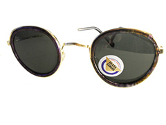 Coole runde Sonnenbrille