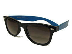 Schwarz-blaue Wayfarer